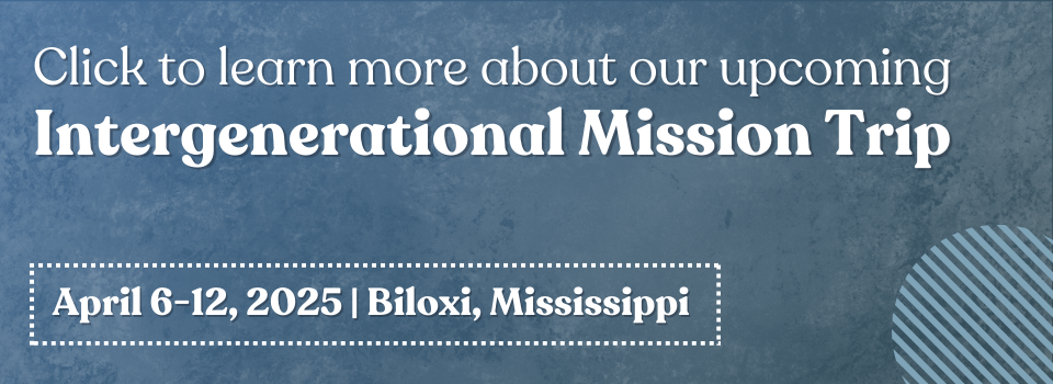 intergenerational mission banner